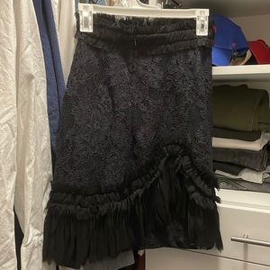 Alexis lace skirt